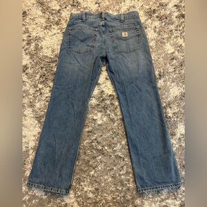 Carhartt Men's Relaxed Straight Fit Blue Jeans